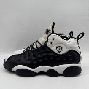 2015 820273-010 Nike Air Jordan Jumpman Team II BG Black White Varsity Red 7Y